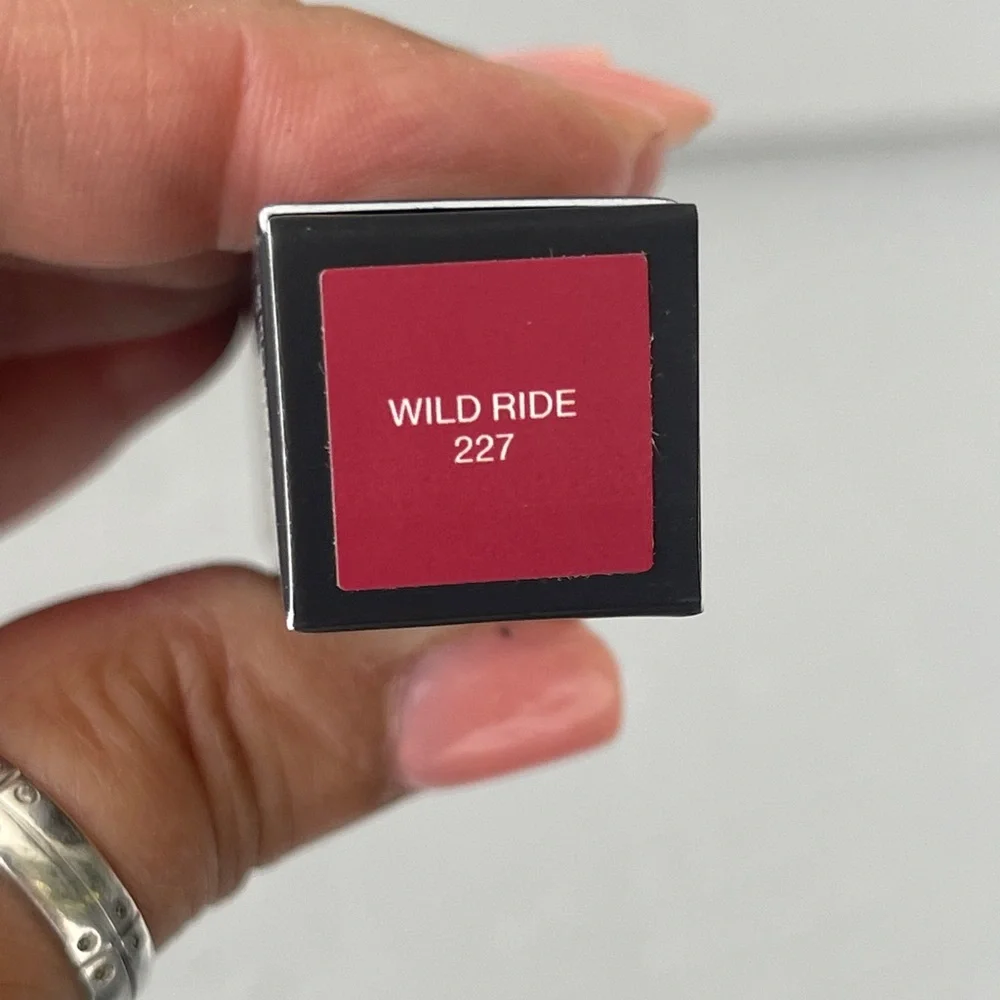 NARS Afterglow Sensual Shine Lipstick In Wild Ride 227(Burgundy Red)